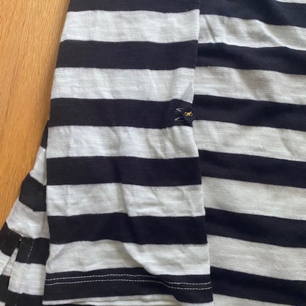 NWoT Anthropologie 9-Hi5 StCl Striped Sequined Shirt - Picture 6 of 6